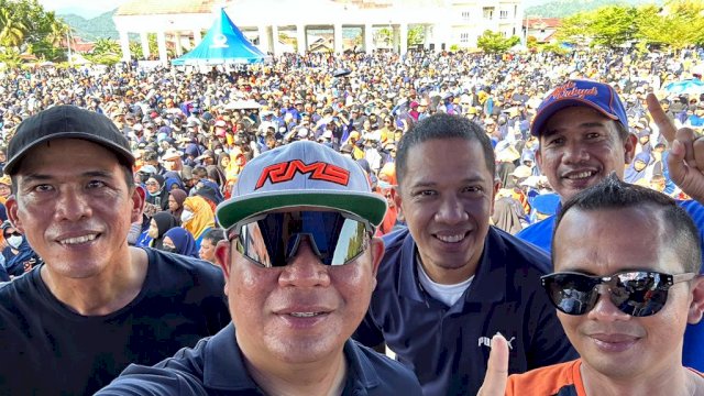 Jalan sehat restorasi partai NasDem yang dilaksanakan oleh DPD Palopo, Kota Palopo, minggu, 23/10/2022/Ist