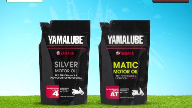 Yamalube Kemasan Eco Pouch Kurangi Penyebaran Limbah Plastik dan Emisi Karbon