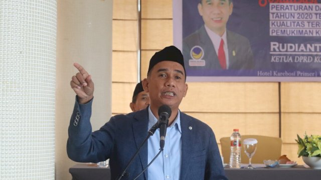 Ketua DPRD Makassar, Rudianto Lallo/IST