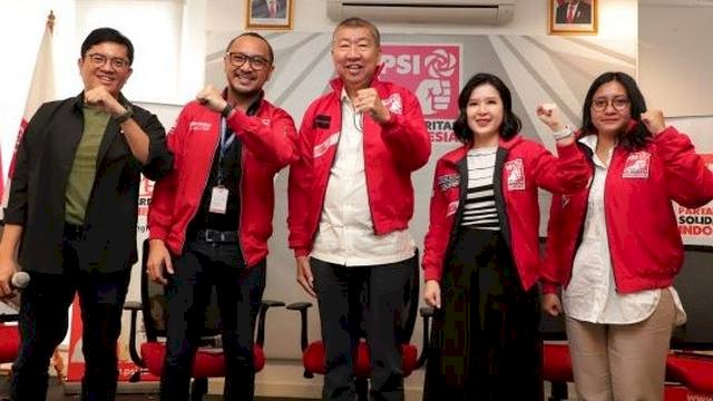 Ketua Umum Real Estate Indonesia (REI), Totok Lusida, bergabung ke Partai Solidaritas Indonesia (PSI). Foto: Ist