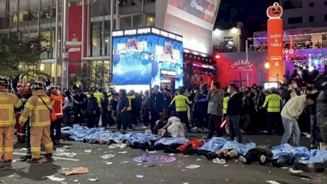 149 Orang Tewas saat Pesta Halloween di Itaewon Korsel