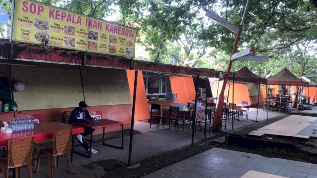 Kawasan PKL Kanrerong. Foto: Portalmedia/Gita 