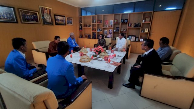 Pemda Mamuju bersama pihak Unifa saat berdiskusi terkait pengembangan Bundes/Ist