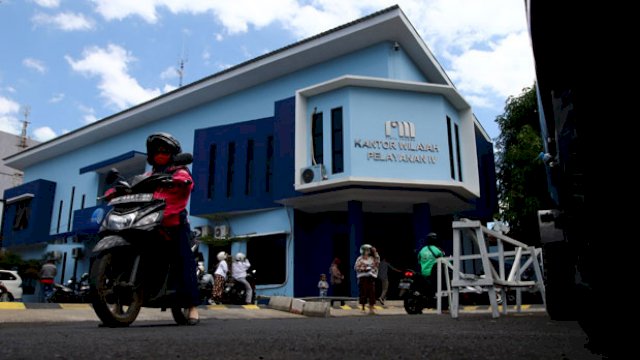 Kantor PDAM Kota Makassar. Foto: ist 