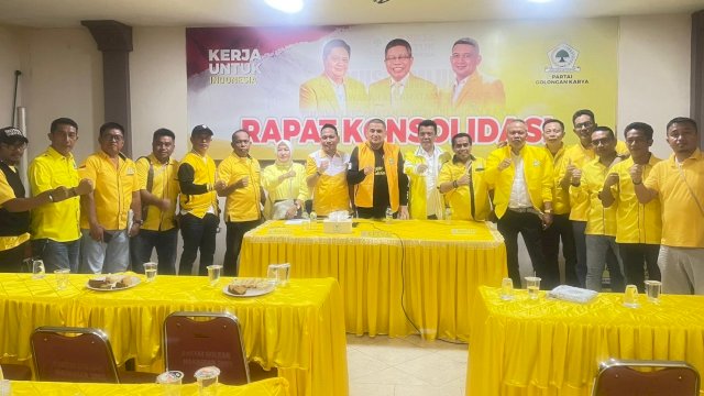Golkar Makassar Siap Jadi Tuan Rumah Konsolidasi KIB
