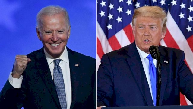Trump dan Biden Kembali Berhadapan di Pemilu Paruh Waktu AS