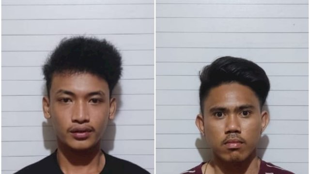 Yogi Putra (21) dan Adi Ismunardi (24) pelaku pengeroyokan pengendara driver online/Ist