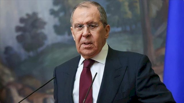 Menteri Luar Negeri Rusia Sergei Lavrov 