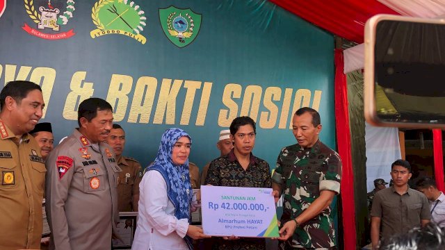 BPJS Ketenagakerjaan Beri Santunan BPU kepada Ahli Waris Petani