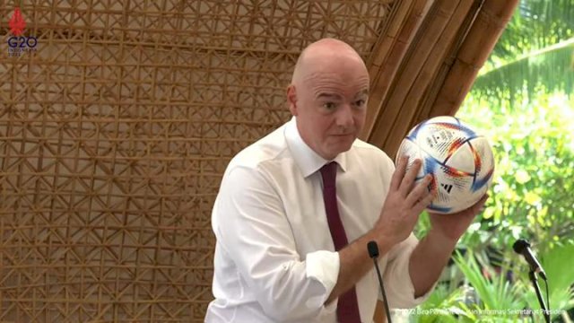 Presiden FIFA Gianni Infantino.