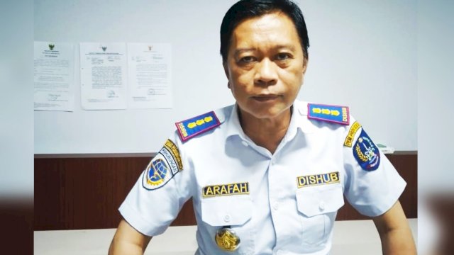 Kepala Dinas Perhubungan (Dishub) Sulsel, Muhammad Arafah. Foto: ist