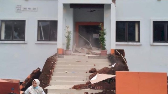 Penampakan dampak gempa Cianjur. Foto: ist