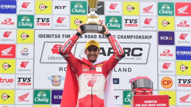 Pebalap Astra Honda Asal Bulukumba Cetak Sejarah sebagai Juara Asia SS600