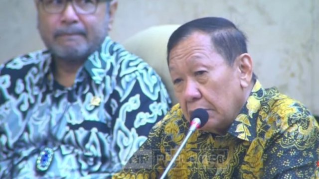 Anggota Komisi V DPR RI, Hamka B Kady saat Rapat Kerja dengan Menteri Desa, Pembangunan Daerah Tertinggal dan Transmigrasi (PDTT), Selasa, 22 November 2022/Ist