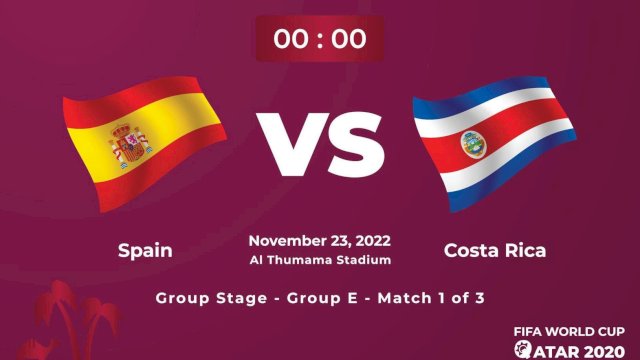 Prediksi Spanyol vs Kosta Rika di Piala Dunia 2022: Catatan Pertemuan, Susunan Pemain dan Skor Pertandingan