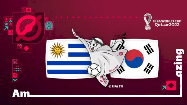 Menanti Lagi Kejutan Tim Asia di Piala Dunia 2022: Uruguay vs Korsel, Prediksi dan Skor