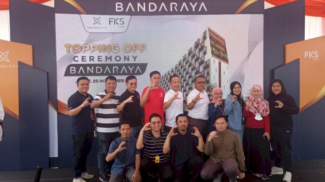 Apartemen Bandaraya Milik Tallasa City Sudah Topping Off