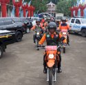 BNPB Distribusikan Bantuan Pakai Motor Trail ke Warga Terdampak Gempa Cianjur