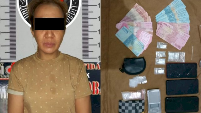 Perempuan di Bone Terlibat Dugaan Peredaran Narkoba, Sang Kekasih Kabur Saat Ditangkap