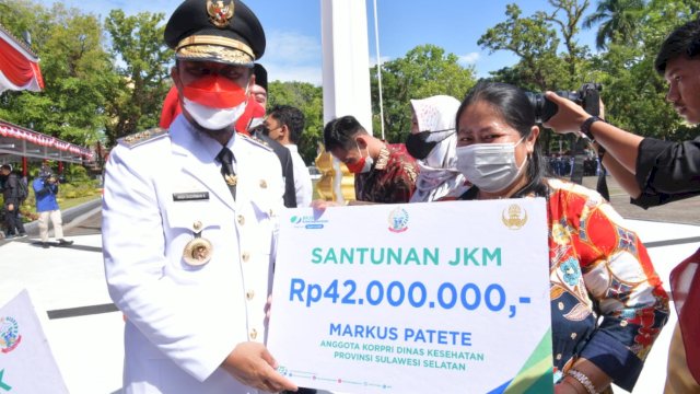 Pemberian santunan kematian kepada ahli waris non ASN di Sulsel/IST