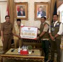 Pemprov Sulsel Serahkan Bantuan Rp 500 Juta untuk Korban Gempa di Cianjur 