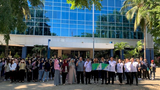 803 Mahasiswa KKN Unibos dapat Perlindungan Kerja oleh BPJS Ketenagakerjaan Makassar