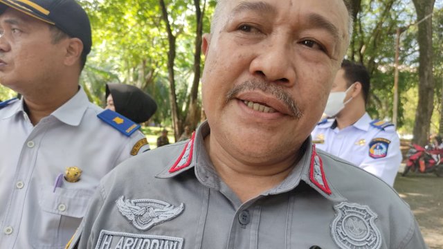 Kepala Bidang (Kabid) Lalu Lintas, Dinas Perhubungan (Dishub) Sulawesi Selatan (Sulsel), Aruddini/(Portal Media/ Al Fath)
