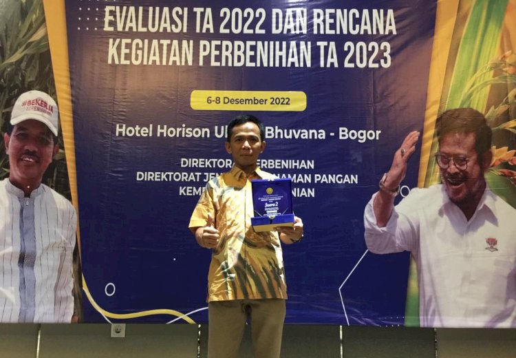 Program Mandiri Benih Pemprov Sulsel Terbaik Kedua Nasional