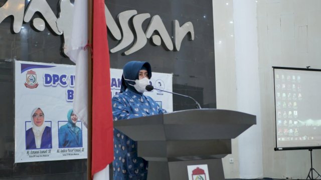 Ketua TP PKK Kota Makassar, Indira Yusuf Ismail/IST