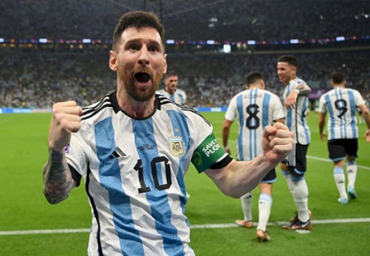Cetak Hattrick ke Gawang Aljazair, Lionel Messi Sah Jadi Top Skor Sepanjang Masa Piala Dunia