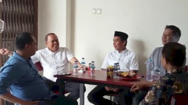 Ketua DPRD Makassar Rudianto Lallo saat menghadiri kegiatan dikusi GP-MAK/IST