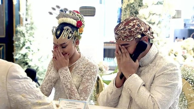 Usai Ucap Ijab Kabul, Kaesang : Alhamdulillah