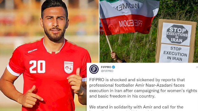 Pesepak bola Iran Amir Nasr-Azadani