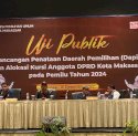 KPU Makassar Gelar Uji Publik Penataan Dapil dan Alokasi Kursi