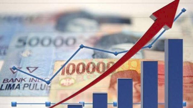 Ilustrasi pertumbuhan ekonomi meningkat/INT