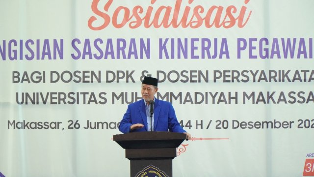 Penyusunan SKP Dosen Jadi Batu Loncatan Kenaikan Pangkat di Unismuh 