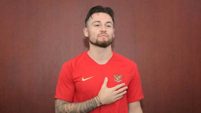 Gelandang Timnas Indonesia Marc Klok