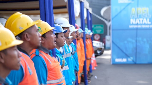 Apel Siaga Kelistrikan Natal & Tahun Baru 2023 di Kantor Pusat PLN, Selasa (20/12)/IST