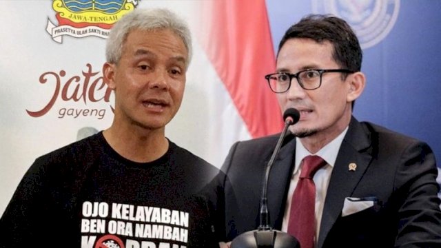 Ganjar Pranowo dan Sandiaga Uno dianggap menjadi pasangan duet yang ideal di Pilpres 2024/INT