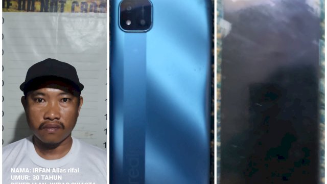 Irfan alias Rifal (30), pelaku pembunuhan sadis yang pelariannya dihentikan Jatanras Polrestabes Makassar usai buron selama 7 tahun/IST
