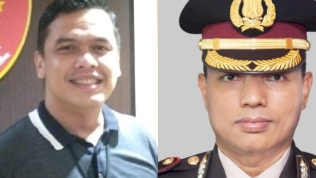 AKBP Tri Gofaruddin Pulungan dan AKBP Reonald Truly Sohumuntal Simanjuntak.