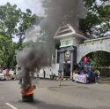 Tuntututan Tak Digubris, Driver Ojol Demo Minta Sejumlah Pejabat di Dishub Sulsel Dicopot