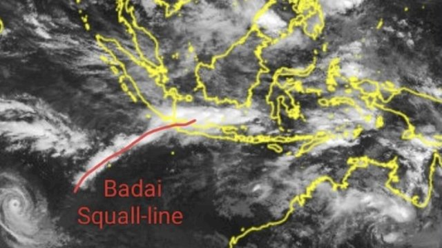 Peringatan badai dahsyat di wilayah Jabodetabek oleh peneliti BRIN