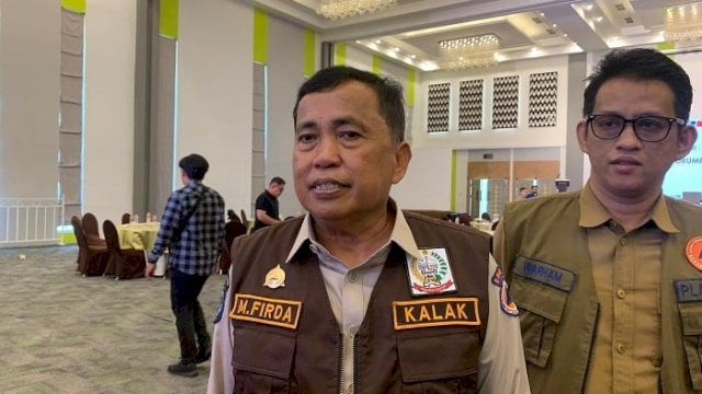 Kepala Badan Penaggulangan Bencana Daerah (BPBD) Sulawesi Selatan (Sulsel), Muhammad Firda. Foto: ist