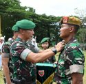 Pimpin Peresmian Satuan Baru Yonarmed 21/105 Tarik/Kawali, Pangdam Hasanuddin Ingatkan Nama Baik