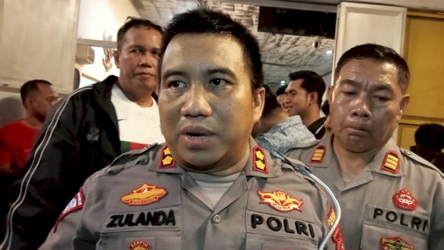 Kasat Lantas Polrestabes Makassar, AKBP Zulanda. (Reza/portalmedia) 