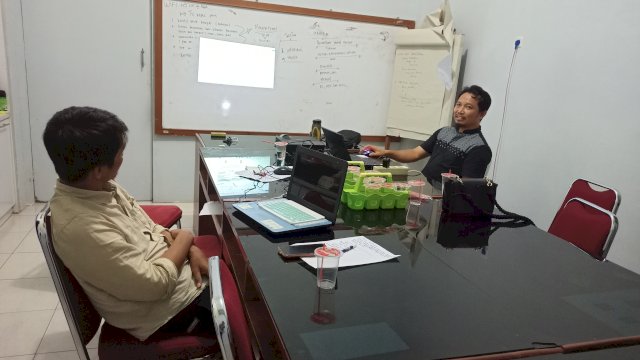 Ketua yayasan KOPEL Herman saat menyampaikan rilis Catahu 2022/ (Portal Media/ Rafli)