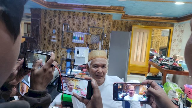 Ketua Yayasan Nur Mutiara Makrifatullah Gowa, Bang Hadi Kesumo (48). (Portal Media/Irham) 