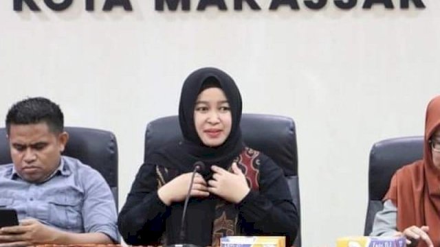 omisioner KPU Kota Makassar, Endang Sari. Foto: ist