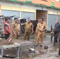 38 Lapak di Pasar Tradisional Aeng Towa Takalar Porak-poranda Diterjang Angin Puting Beliung